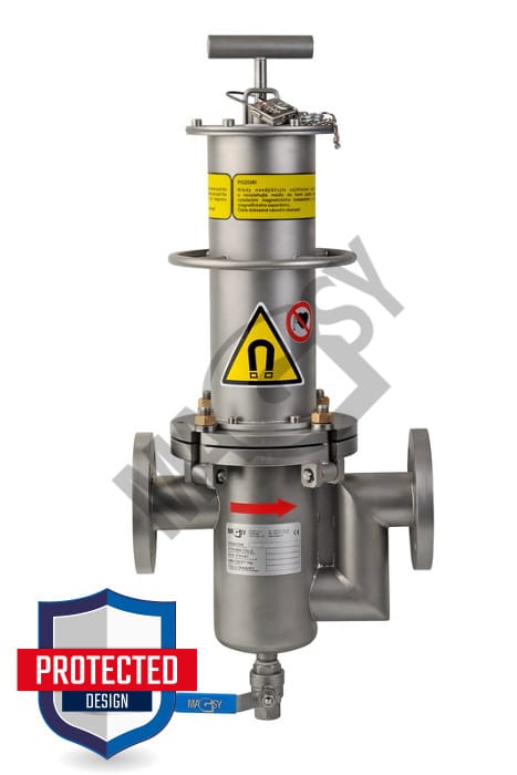 Séparateur magnétique pour mélanges liquides DN 50 - nouveau type UP Séparateur magnétique pour mélanges liquides DN 50 - nouveau type UP